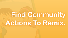 Find Community Actions To Remix